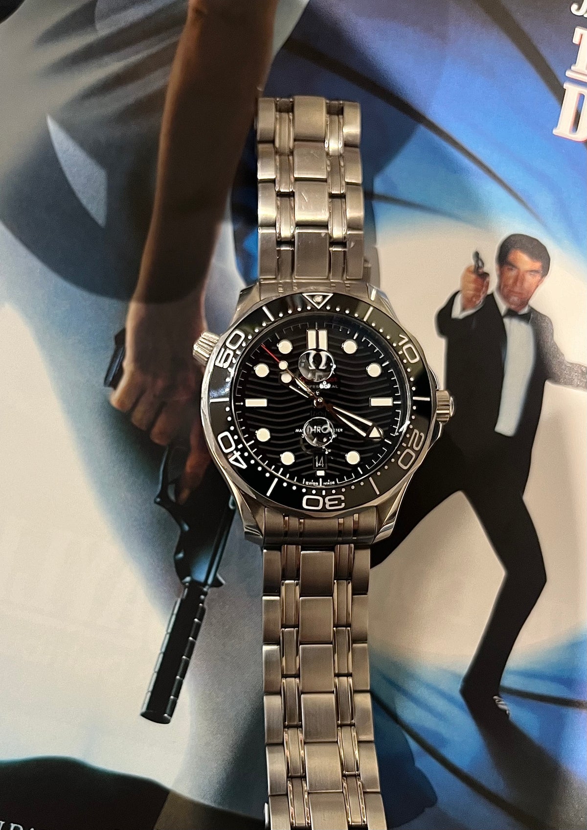 Omega Seamaster 300 42mm case black ceramic. 